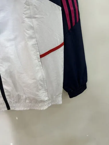 25-26 Arsenal noir blanc rose Windbreaker