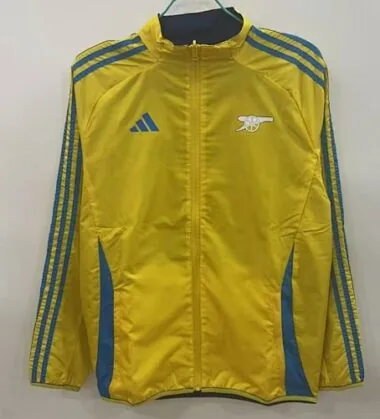 25-26 Arsenal blue yellow reversible Windbreaker