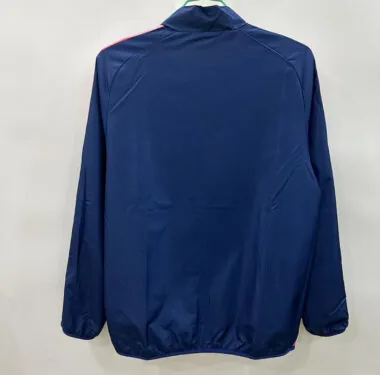Giacca a vento reversibile blu e gialla Arsenal 25-26