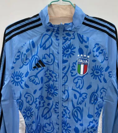 25-26 Italy blue beige Windbreaker