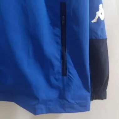 Cortavientos clásico retro azul de Italia, tallas 25-26