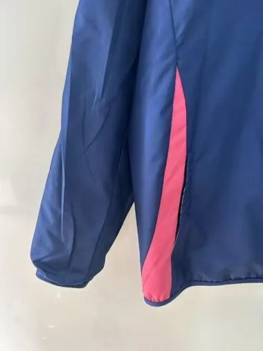 25-26 Sweden blue yellow reversible Windbreaker