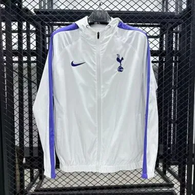 25-26 Tottenham white windbreaker