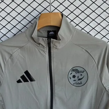 Algeria 2025/26 Gray Windbreaker Suit (S-2XL)