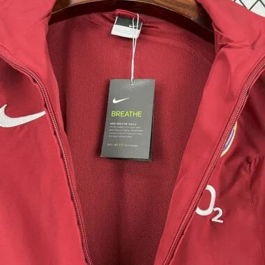 Arsenal 2005-06 Retro Red Windbreaker