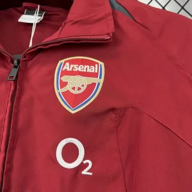 Arsenal 2005-06 Retro Red Windbreaker