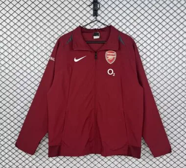 Arsenal 2005-06 Retro Red Windbreaker