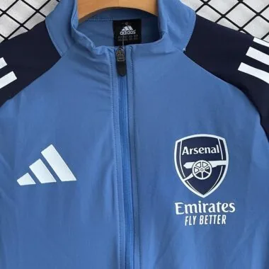 Arsenal 2025/26 Blue Windbreaker Suit (S-2XL)