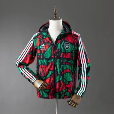 Arsenal 2025/26 Colorful Windbreaker
