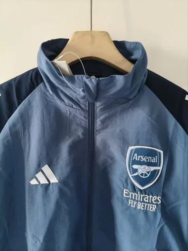 Arsenal 2026 Blue Windbreaker
