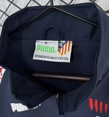 Atletico Madrid 1995/96 Dark Blue windbreaker