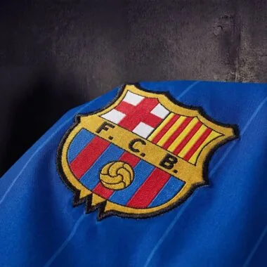 Barcelona 2025/26 Blue windbreaker