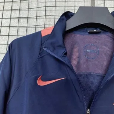 Barcelona 2025/26 Dark Blue And Orange windbreaker