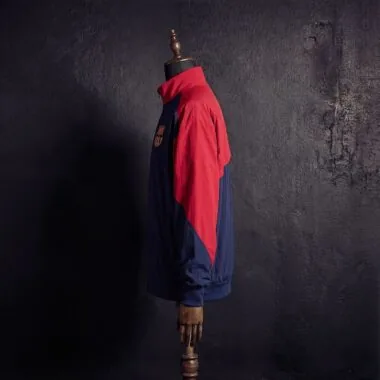 Barcelona 2025/26 Dark Blue And Red windbreaker
