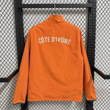Cote d Ivoire 2026 Orange And Green Reversible windbreaker