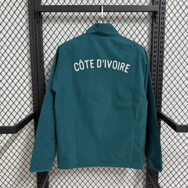 Cote d Ivoire 2026 Orange And Green Reversible windbreaker