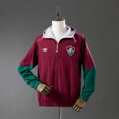 Fluminense 2025/26 Green And Red Windbreaker