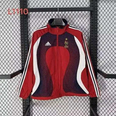 France 2026 Red windbreaker