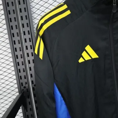 Manchester United 2025/26 Black Windbreaker