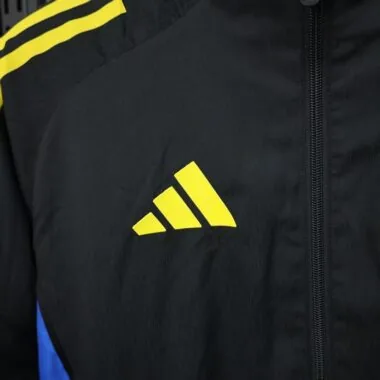 Manchester United 2025/26 Black Windbreaker