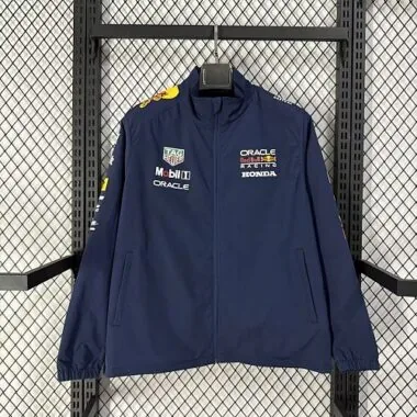 Mens Red Bull 2026 Dark Blue Windbreaker S-2XL