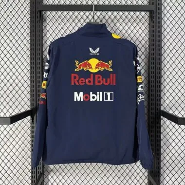 Giacca a vento da uomo Red Bull 2026 blu scuro (taglie S-2XL)