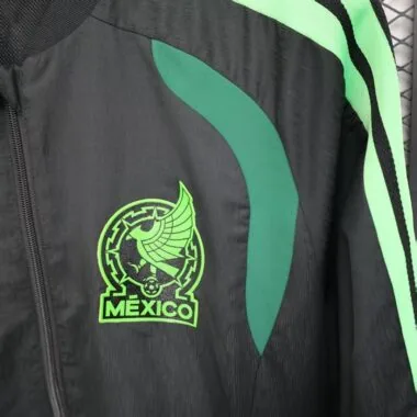 Mexico 2025/26 Black Windbreaker