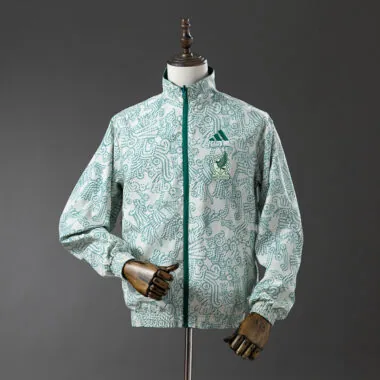Mexico 2025/26 Green Reversible Windbreaker