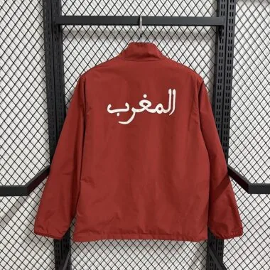 Morocco 2026 Red And Green Reversible windbreaker