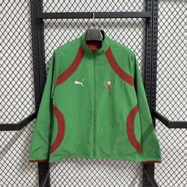 Morocco 2026 Red And Green Reversible windbreaker
