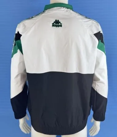 Real Betis 1996/97 Black white and Green windbreaker