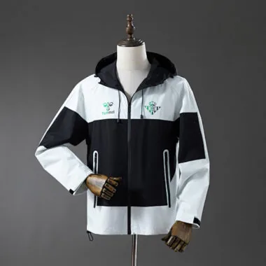 Real Betis 2025/26 Black white windbreaker(95)