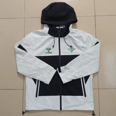 Real Betis 2025/26 Black white windbreaker(95)