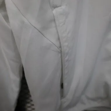 Real Madrid 2025/26 White Windbreaker