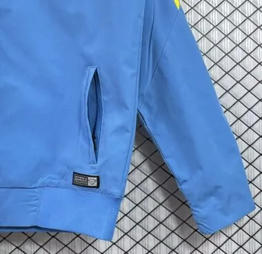 Retro Barcelona 2015/16 Blue Windbreaker