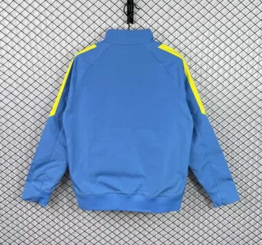 Retro Barcelona 2015/16 Blue Windbreaker