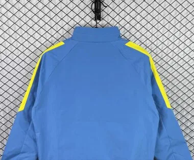 Retro Barcelona 2015/16 Blue Windbreaker