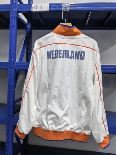 Retro Netherlands 2025/26 White Windbreaker