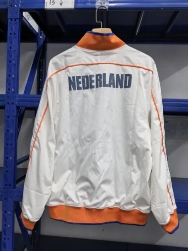 Retro Netherlands 2025/26 White Windbreaker