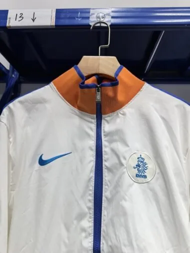 Retro Netherlands 2025/26 White Windbreaker