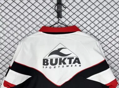 Retro Sevilla 1992/93 White Black And Red Windbreaker