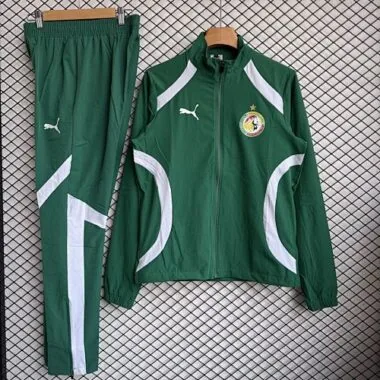 Senegal 2025/26 Green Windbreaker Suit Size S-2XL
