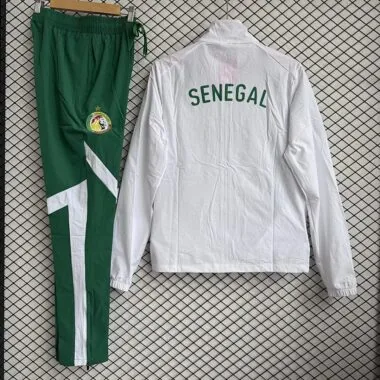 Senegal 2025/26 WhiteWindbreaker Suit (S-2XL)