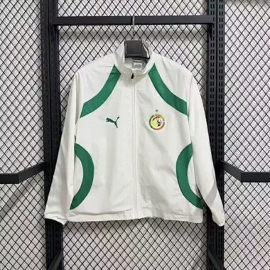 Senegal 2026 White Windbreaker S-2XL