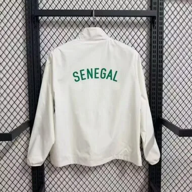 Senegal 2026 White Windbreaker (S-2XL)