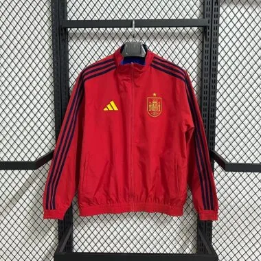 Spain 2026 Red And Blue Reversible windbreaker