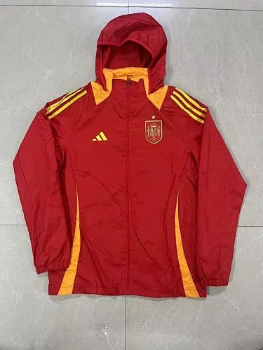 Spain 2026 Red with Yellow Windbreaker