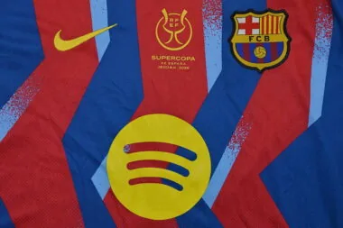 Barcelona 2025/26 Fourth Away Super Cup Final jersey