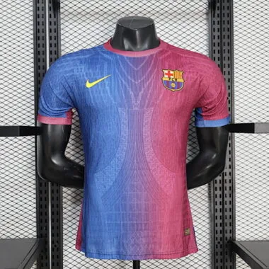 Barcelona 2026/27 Blue And Red Special Player version Jersey