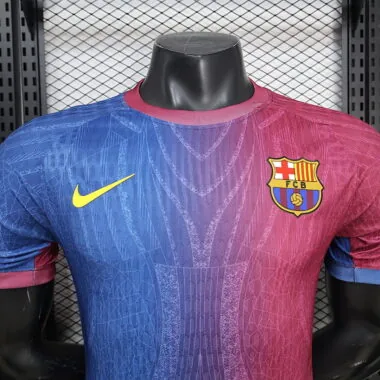 Barcelona 2026/27 Blue And Red Special Player version Jersey